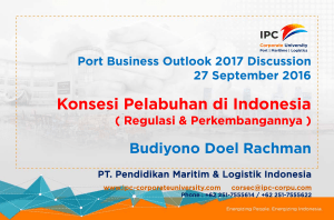 Konsesi Pelabuhan di Indonesia