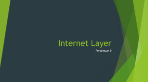 Internet Layer05