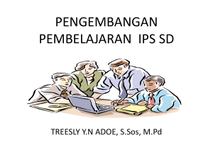 Pengembangan Pembelajaran IPS SD