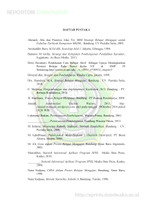 DAFTAR PUSTAKA Ahmadi, Abu dan Prasetya Joko Tri, SBM