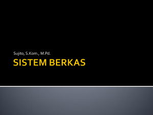 sistem berkas - Staffsite STIMATA