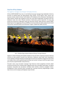 Didik Suprijono – Ka. Seksi kebakaran Hutan dan Lahan