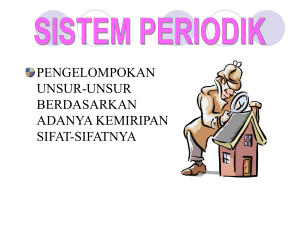 3. Sistem Periodik