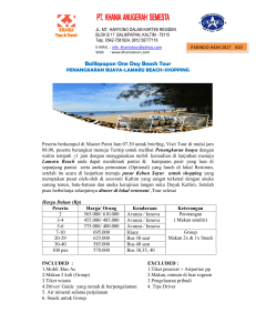 Balikpapan One Day Beach Tour