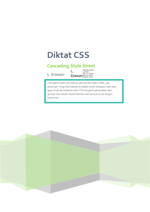 Diktat CSS - Universitas Dian Nuswantoro