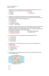 soal try out geografi b