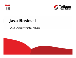 Java Basics-1