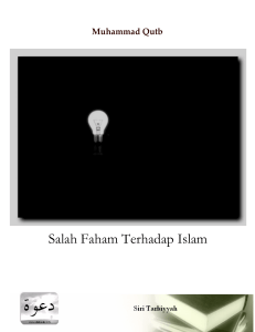 Salah Faham Terhadap Islam