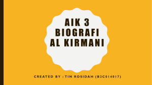 AIK 3 Biografi Al Kirmani