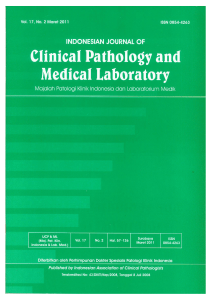 Untitled - indonesian journal of clinical pathology and medical