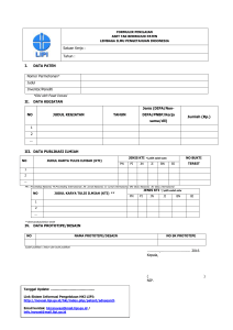 Intangible Assets Valuation Form