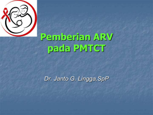 Pemberian ARV pada PMTCT