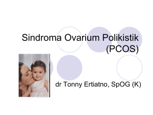 Sindroma Ovarium Polikistik (PCOS)