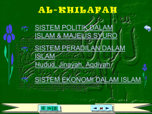 Al-Khilafah - Pesantren EnterMedia Website
