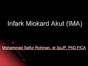 Infark Miokard Akut (IMA)