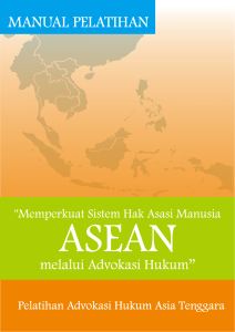 ASEAN - Strengthening Human Rights System Through Legal