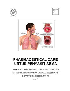 pharmaceutical care untuk penyakit asma