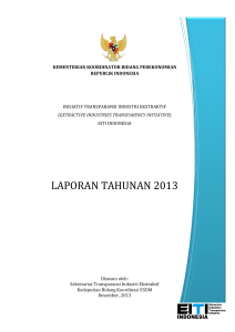 Laporan Tahunan - Center for Regulation, Policy and Governance
