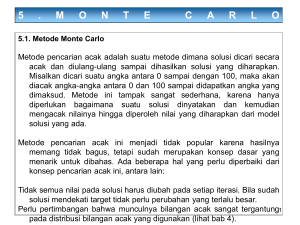 5.2. Monte Carlo Untuk Menghitung Nilai p
