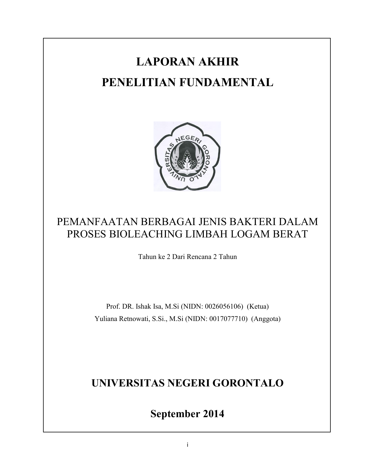 Repository UNG Universitas Negeri Gorontalo