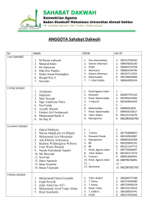 Disini - Sahabat Dakwah