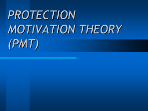 BASIC OF PROTECTION MOTIVATION THEORY