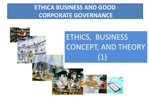 1. Apa Etika Bisnis itu? - Universitas Mercu Buana