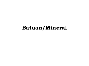 Batuan/Mineral
