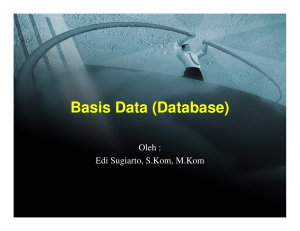 Basis Data (Database)