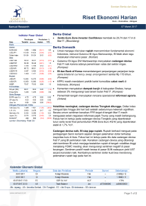 Riset Ekonomi Harian - Samuel Sekuritas Indonesia