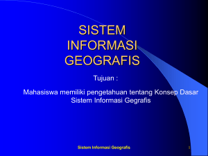 sistem, informasi dan geografis