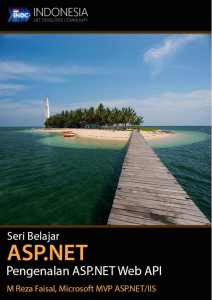 Seri Belajar ASP.NET : Pengenalan ASP.NET Web API (PDF