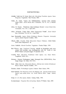 85 DAFTAR PUSTAKA Abdullah, Taufik dan M. Karim, Rusli, (ed