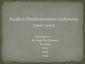 analisis perekonomian indonesia 2000 200