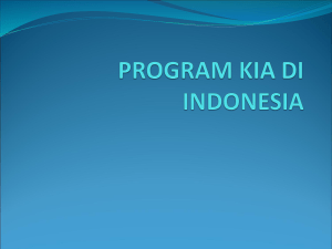 PROGRAM KIA DI INDONESIA