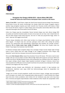 Peringatan Hari Dengue ASEAN 2013