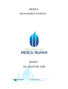 Pertemuan Ke 02-Manajemen Syariah