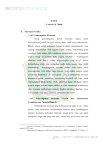 9 BAB II LANDASAN TEORI A. Deskripsi Pustaka 1. Teori