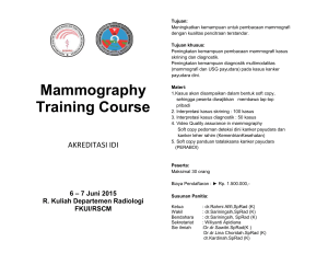 Mammography Training Course