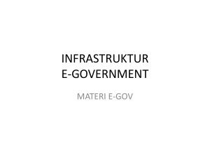 infrastruktur e-government