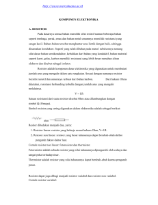 modul 2_resistor - Universitas Mercu Buana