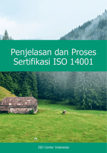 Penjelasan dan Proses Sertifikasi ISO 14001
