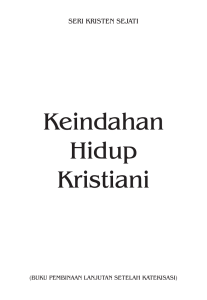 Keindahan Hidup Kristiani