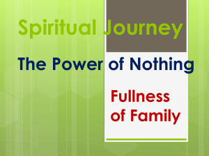 Spiritual Journey - House of Nothingness