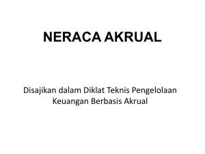 neraca akrual - Perubahan APBD 2015 dan APBD 2016 Kab