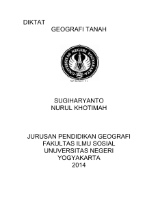 geografi tanah