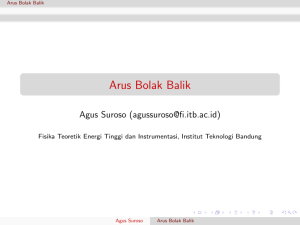 Arus Bolak Balik - FMIPA Personal Blogs