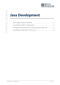 Java Development - Native Enterprise