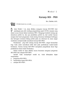 Konsep IKN - PKN - Universitas Terbuka Repository