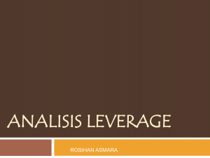 Analisis Leverage